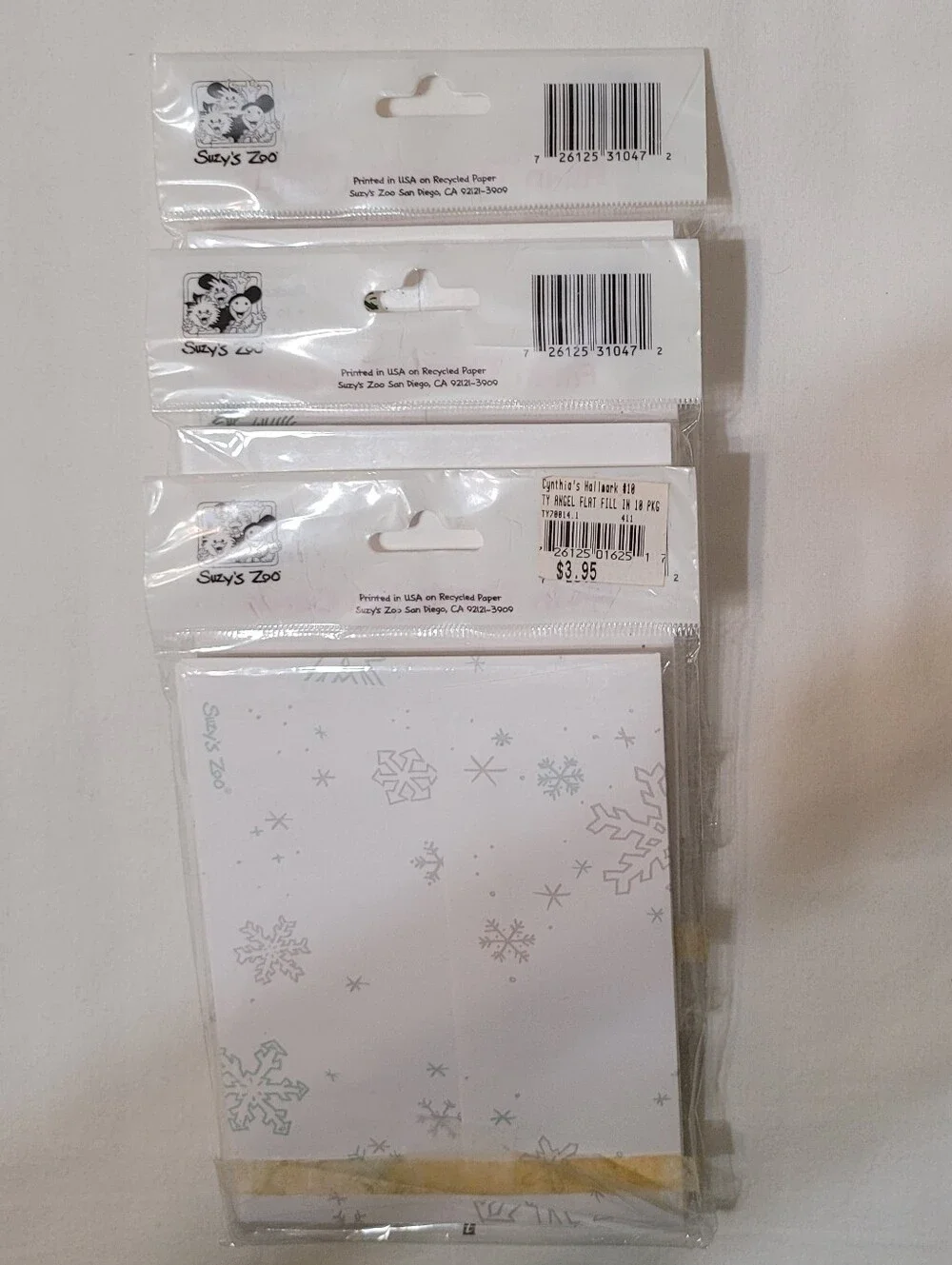 Susy's Zoo Fill-in Thank You Cards (27 cards total) - 2 New/1 Used